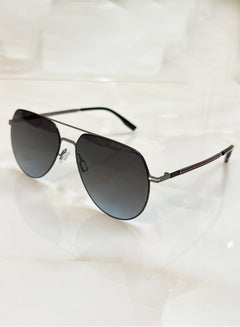 Buy Men UV Protection Pilot Frame Sunglasses in Saudi Arabia