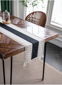 Buy Natural Burlap Table Runner 30cmx180cm in Saudi Arabia