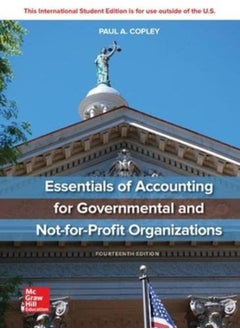 Buy ISE Essentials of Accounting for Governmental and Not-for-Profit Organizations in UAE