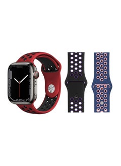 Buy 3pcs Watchband Replacement for Apple Watch 49/45/44/42mm Series 8/7/6/5/4/SE in UAE