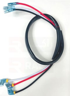 اشتري RACO Lead Wire Cable with End Collectors Hermetic Heat Resistant Shielded for Air Conditioning Compressor Lead Wire Assemblies 28” Lenght في الامارات