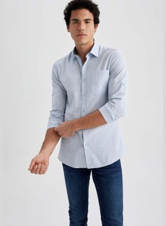 Buy Slkim Fit Cotton Long Sleeve Shirt in UAE