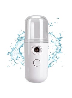 Buy Goolsky Portable Facial Mister | Compact Facial Mister Spray Bottle with 30ml Distilled Water Tank for One Touch Hydrating Face Mist | USB Rechargeable Facial Mist Spray in UAE