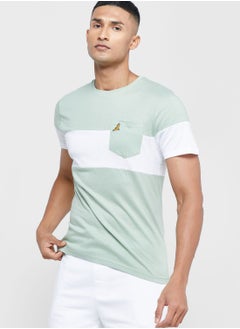 Buy Bravesoul Colourblock T Shirt in UAE