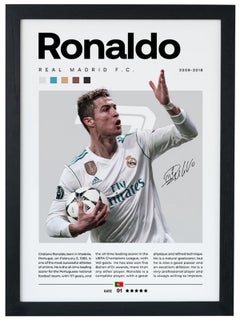 Buy CR Real Madrid wall decor Frame in Saudi Arabia