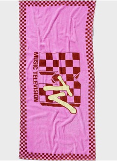 Buy Kids Logo Mtv Towel in UAE