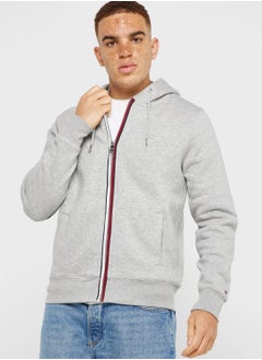 اشتري Logo Zip Through Hoodie في الامارات