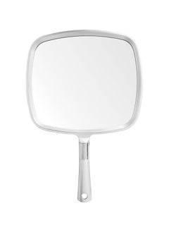 Buy Hand Mirror, Silver Handheld Mirror with Handle, Hairdresser Mirror. in UAE