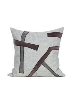 Buy Ethereal Twilight Purple Square Cushion in UAE