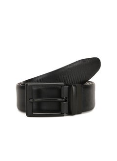 اشتري Reversible Real Leather Black Brown Belt for Men في الامارات