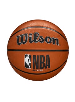 Buy NBA DRV Plus Basketball, Size 7 for +12 years old and Adults- Brown in UAE