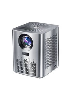 Buy Portable Mini Projector 5000 Lumens [Native Res 1280x720P] Home Theater Portable Outdoor Video Movie Projector, Wireless Screen Mirroring Projector in UAE