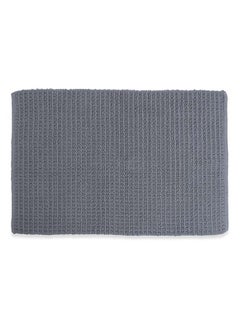 اشتري Spa Waffle Reversible Bathmat, Grey – 2150 GSM, 60x90 cm في الامارات