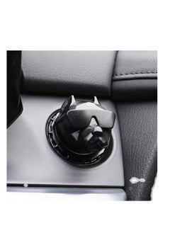 Buy Bully Dog Car One Key Start Button Cover, Car Ignition Button Cover, Car Engine Push to Start Accessories, Cool Interior Car Decor Stickers, Suitable for Car SUV Truck (Black) in UAE