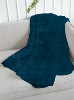 اشتري Flannel Fleece Blanket Double (200x230) For All Season, Fluffy Blanket Warm Bed Throws For Sofa & Bed, Comfortable And Soft Double Flannel Fleece Blanket في الامارات