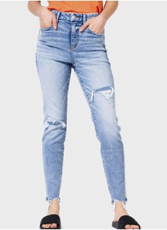 Buy Ripped Jeggings in UAE