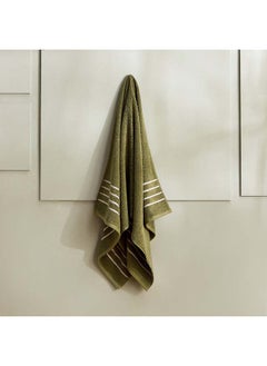 اشتري Mateo Ribbed Cotton Bath Towel 136 x 68 cm في الامارات