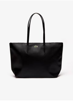 Buy Women's L12.12 Concept Fashion Versatile Large Capacity Large Size Zipper Handheld Shoulder Bag Tote Bag Large Black 45cm * 30cm * 12cm in Saudi Arabia