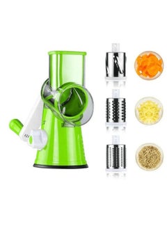 Buy Stainless Steel Manual Grater Chilli Nuts And Vegetable Grater Green in UAE