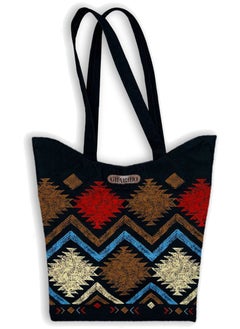 Buy Casual Printed Satin Tote Bag in Egypt