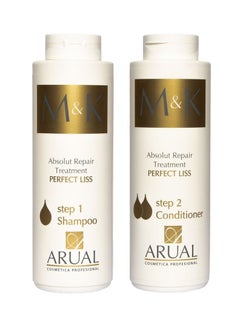 Buy Hair Care Shampoo And Conditioner After Protein And Keratin 400ml in Saudi Arabia