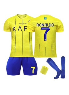 اشتري Soccer Jersey Kit for Adult/Kids No.7 Home Away Soccer Jerseys في الامارات