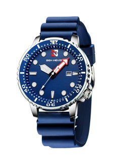 اشتري Waterproof Quartz Wrist Watch for Men - BN3010G-Blue في الامارات