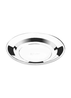 Buy Flat Lux Plate For Rice Stainless Steel Size No.20Cm in Egypt