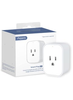 اشتري Aqara Smart Plug, REQUIRES AQARA HUB, Zigbee, with Energy Monitoring, Overload Protection, Scheduling and Voice Control, Works with Alexa, Google Assistant, IFTTT, and Apple HomeKit Compatible في الامارات