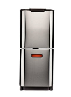 اشتري Totem Max Trash Bin 60 Litre Stainless Steel في السعودية