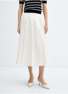 اشتري Pleated High Waist Skirt في السعودية