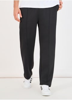 Buy Pintuck Open Hem Relaxed Fit Jogger in Saudi Arabia