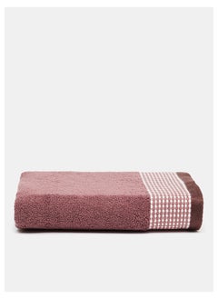 اشتري Jasper Hand Towel 550 GSM 100% Cotton Terry 50x90 cm -Soft Feel Super Absorbent Quick Dry Maroon في الامارات