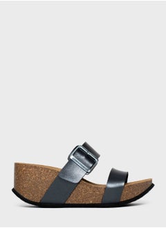 Buy Newcastle Double Strap Wedge Sandals in UAE