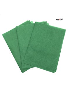 اشتري 50 Sheets Green Gift Wrapping Tissue Paper 50X75cm for DIY Crafts, Bags, Holidays, Birthdays في الامارات