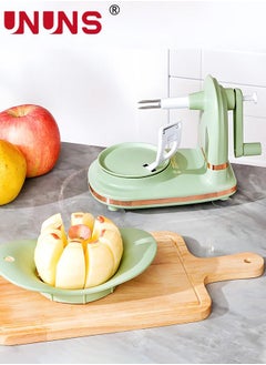 اشتري Apple Peeler,Multi-function Fruit Peeler,Apple Peeler With Corer Remover Machine And Spare Blades,Apple Peeler And Cutter Set,Fast Manual Setting With Blade Slicer في الامارات