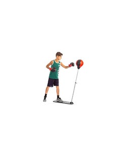 اشتري SportQ Kids Punching Bag with Boxing Gloves and Hand Pump, Adjustable Punching Bag with Stand, Perfect Gift Idea for Kids Boys and Girls Ages 3-14 Years في مصر