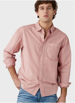 Buy Poplin Button-Up Shirt in Saudi Arabia