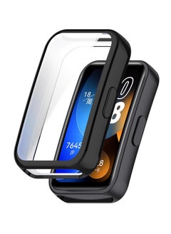 اشتري Protective Case Compatible With Huawei Band 9 TPU Case Cover Screen Protector (Black) في مصر