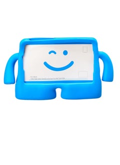 اشتري Cartoon Character Cover for Samsung Galaxy Tab A 8.0 Inch 2019 T290 / T295 Stand Shockproof and Child Friendly - Blue, Polyester في مصر