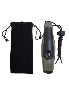 اشتري Electronics Whistle For Coach Three Tone High Volume Loud Electronic Whistle With Lanyard Handheld Whistle For Referee Teacher Outdoor Camping Hiking Self Emergency في الامارات