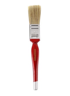 Buy Geepas 1" Paint Brush GT59310, 30% Bristles and 70% Silk, Ideal For a Variety of Surfaces and Paints, Suitable for Home and Business Use, Red in UAE