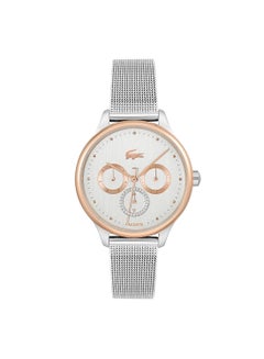 Buy Women's Birdie Silver White Dial Wrist Watch - 2001204 in UAE