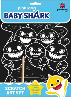 Buy Baby Shark Scratch Art Set in Egypt