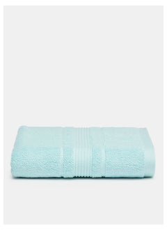 Buy Life Hand Towel 580 GSM 100% Cotton Terry 50x90 cm -Soft Feel Super Absorbent Quick Dry Blue in Saudi Arabia