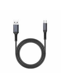 اشتري POWERLINE CC1 Fast Charge & Data USB-C to USB-C 1.0m Cable -Black في مصر