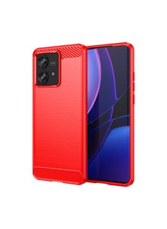 Buy Protective Case Cover For Moto Edge 40 Neo 5G Red in Saudi Arabia