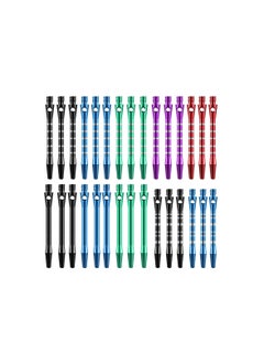 Buy Dart Shafts, for Steel Tip Medium 2ba Thread Aluminium Alloy Stems 50 Mm 53 Mm, Replacement Harrows Accessories and Flights Most Ages of People Sports Outdoor Flight(30 Pcs) in Saudi Arabia