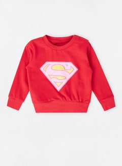 Buy Baby Girls Superman Sweatshirt in Saudi Arabia