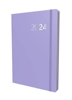 Buy Collins Legacy 2024 Diary A5 Day To Page Diary (with Appointments) - Business Planner and Organiser - January to December 2024 Diary - Daily - Lilac - CL51.55-24 in UAE